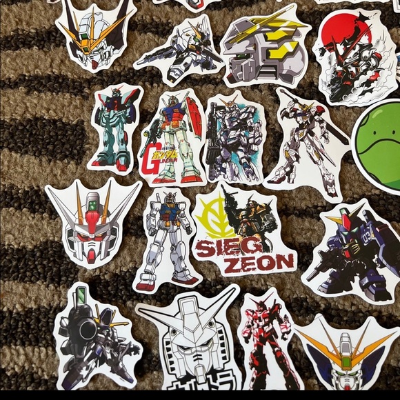 Gundam 40 pcs Sticker Set Japanese Animeππππ - Picture 2 of 7